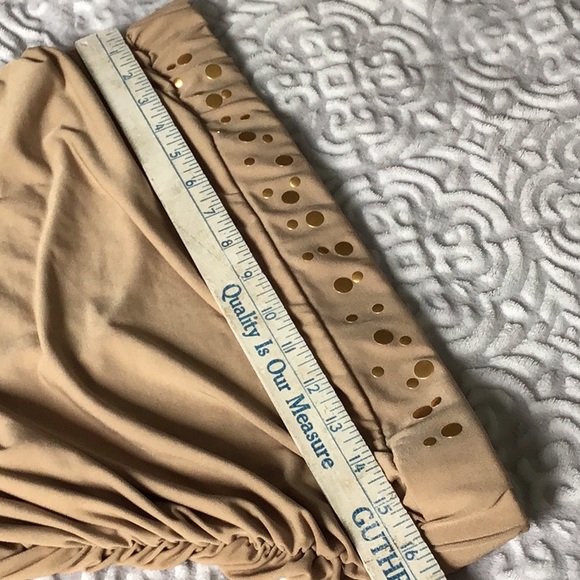 MKM Designs Nude Ruched Tube Top XL - Picture 10 of 12